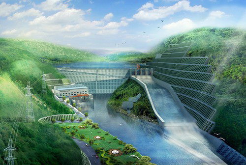 铁山老挝南塔河1号水电站项目
